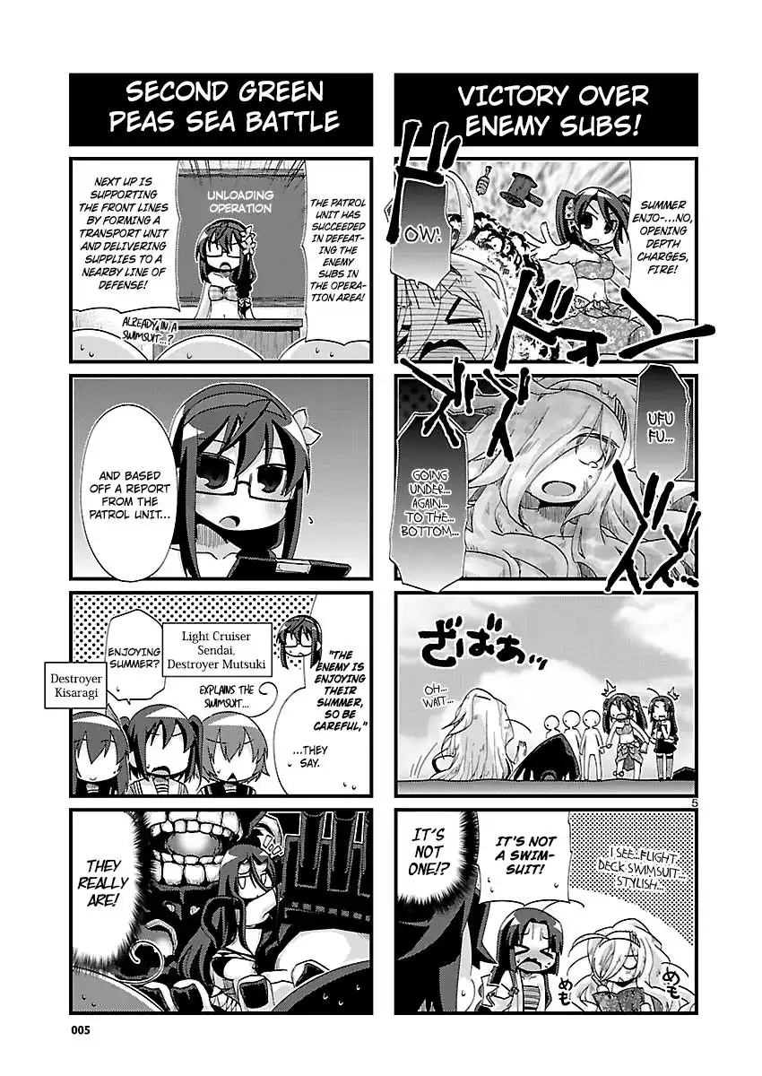 Kantai Collection - Kankore - 4-koma Comic - Fubuki, Ganbarimasu! Chapter 136 5